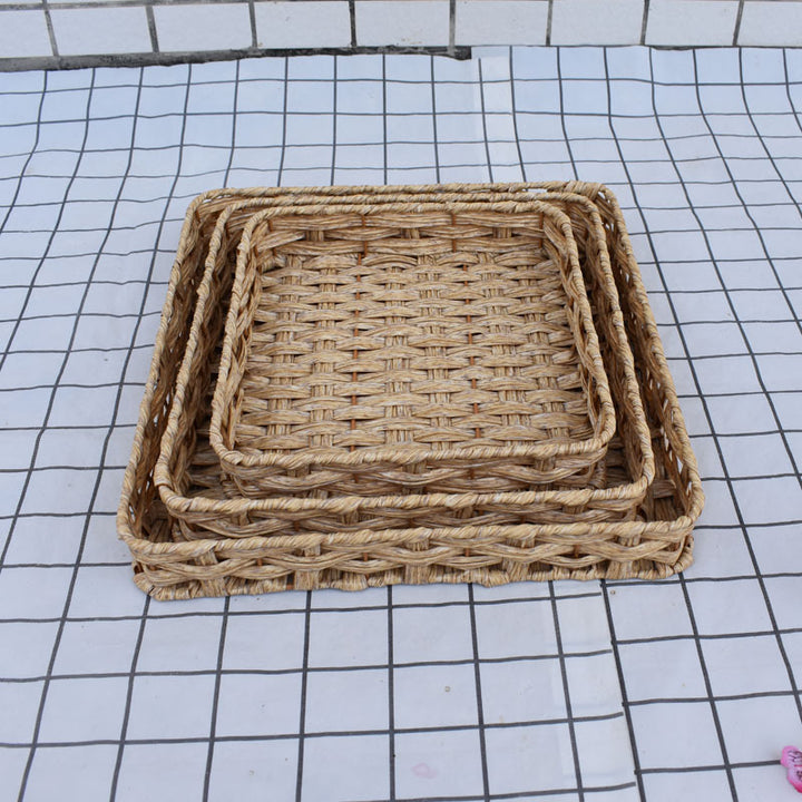 Naturale Woven Serving Basket Set Karnz