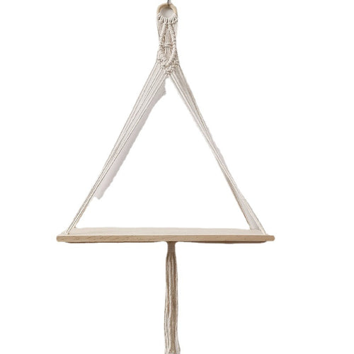 Macramé Wandmontierte Dekorative Regal Karnz