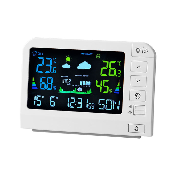Digitaler Wetter-Alarmwecker mit multifunktionalem Display Karnz