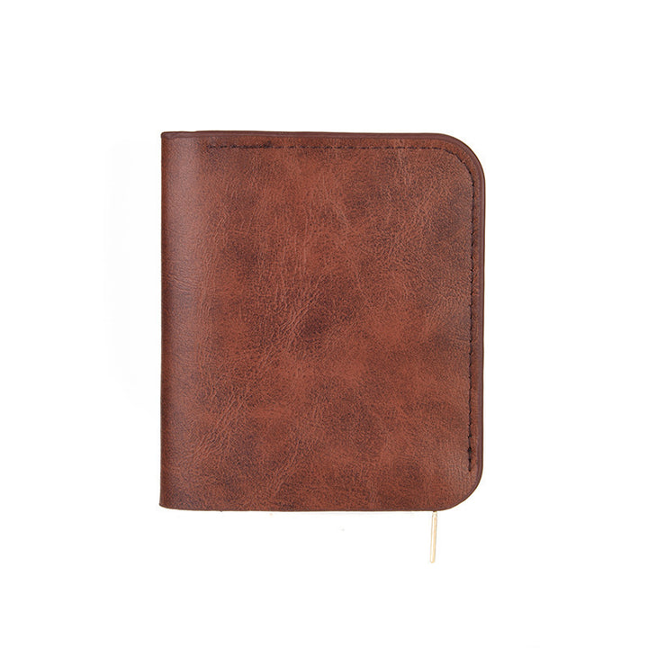 Klassische Leder Bi-Fold Geldbörse Karnz