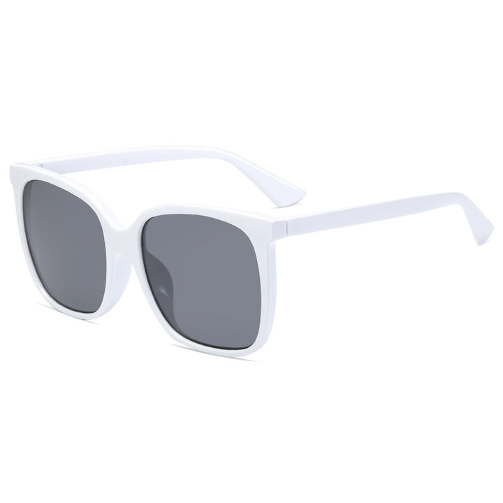 Damen moderne und stilvolle Sonnenbrille mit quadratischem Rahmen Karnz