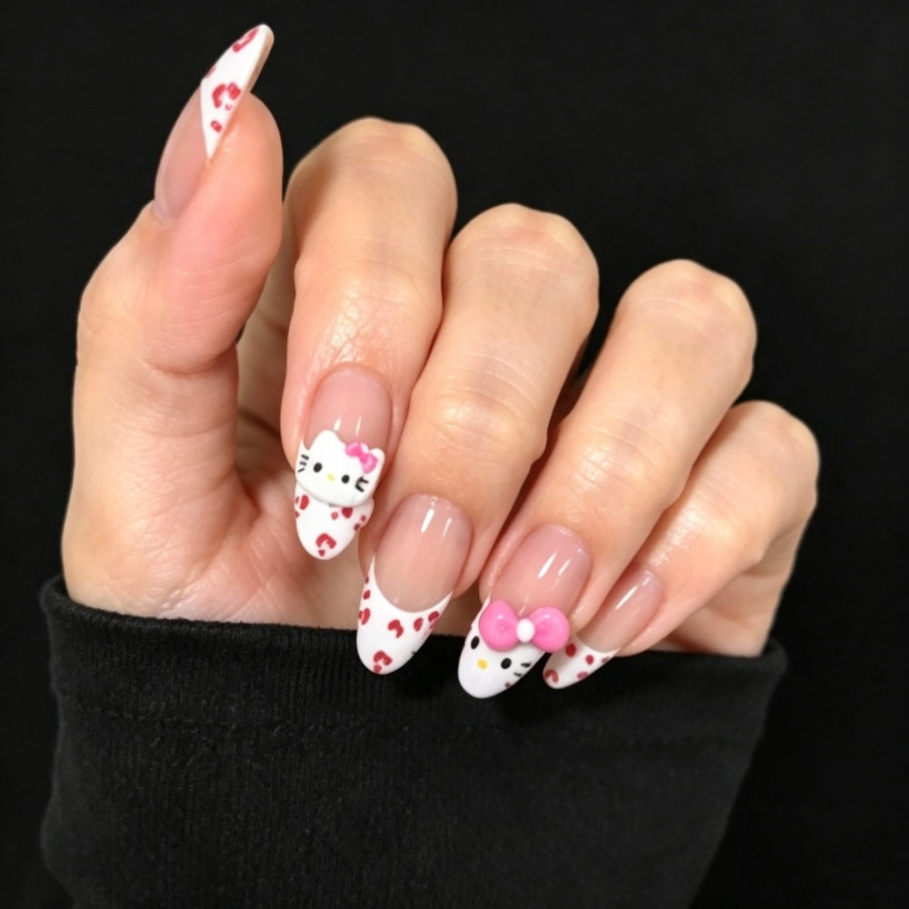 Charakter-verzierte Press-On-Nagelset Karnz