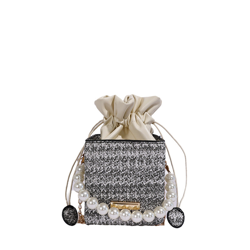 WoStylish Texturiert Mini Handtasche Karnz