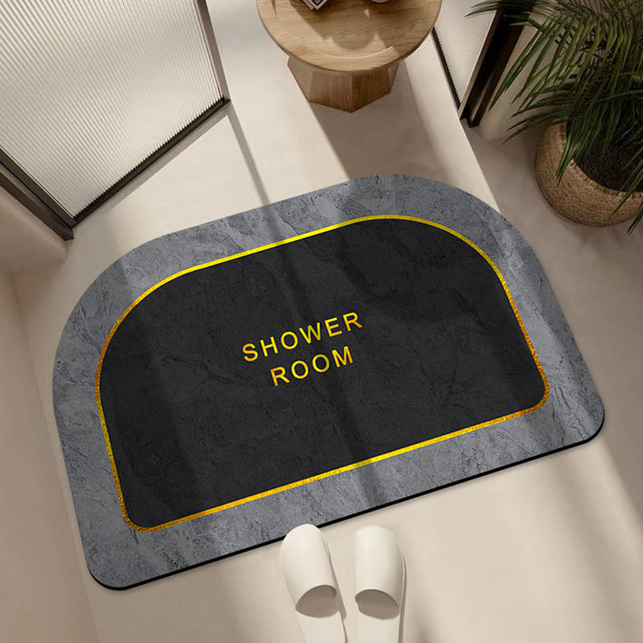 Luxuriöse Marmor Design Badematte