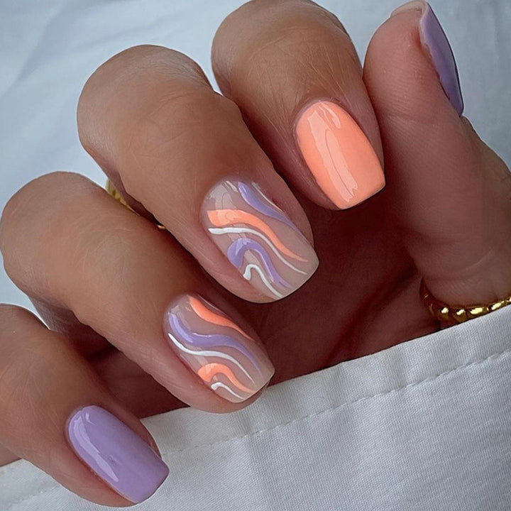 Künstlerisches Wirbel-Nail-Design-Set Karnz