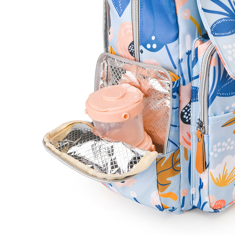 Vielseitiger Rucksack mit Blumenmuster Karnz