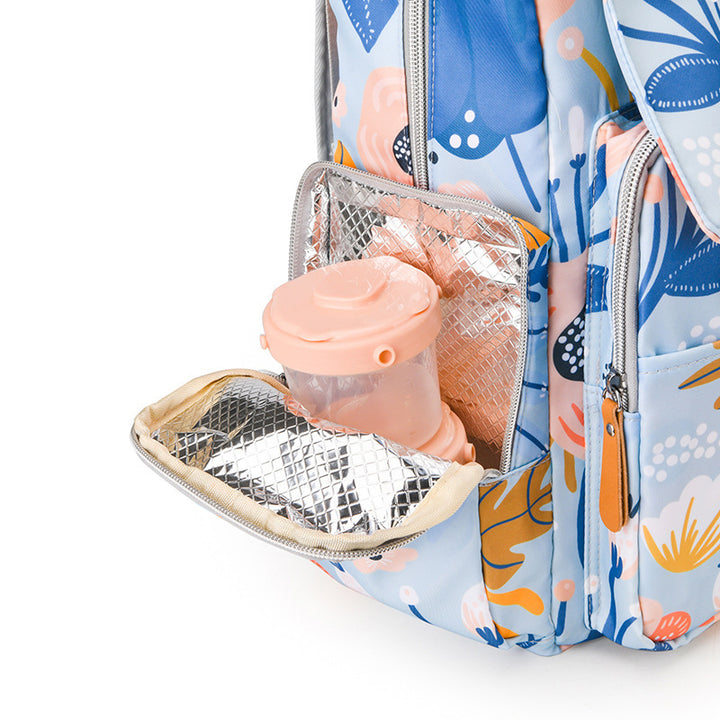 Vielseitiger Rucksack mit Blumenmuster Karnz
