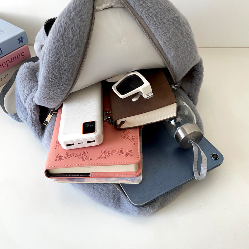 Plüsch Rucksack mit Hundedesign Karnz