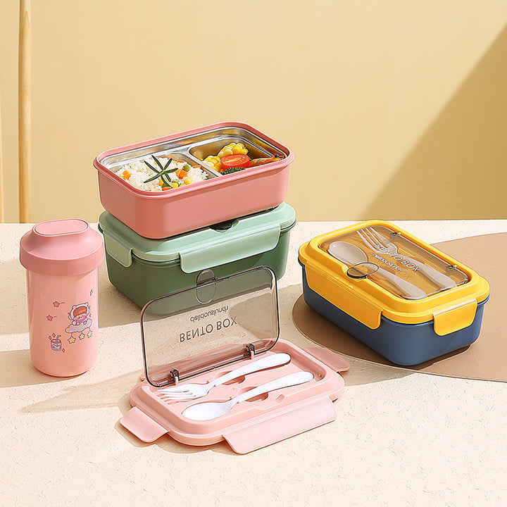 Stylische Mehrfach-Compartments Bento-Box