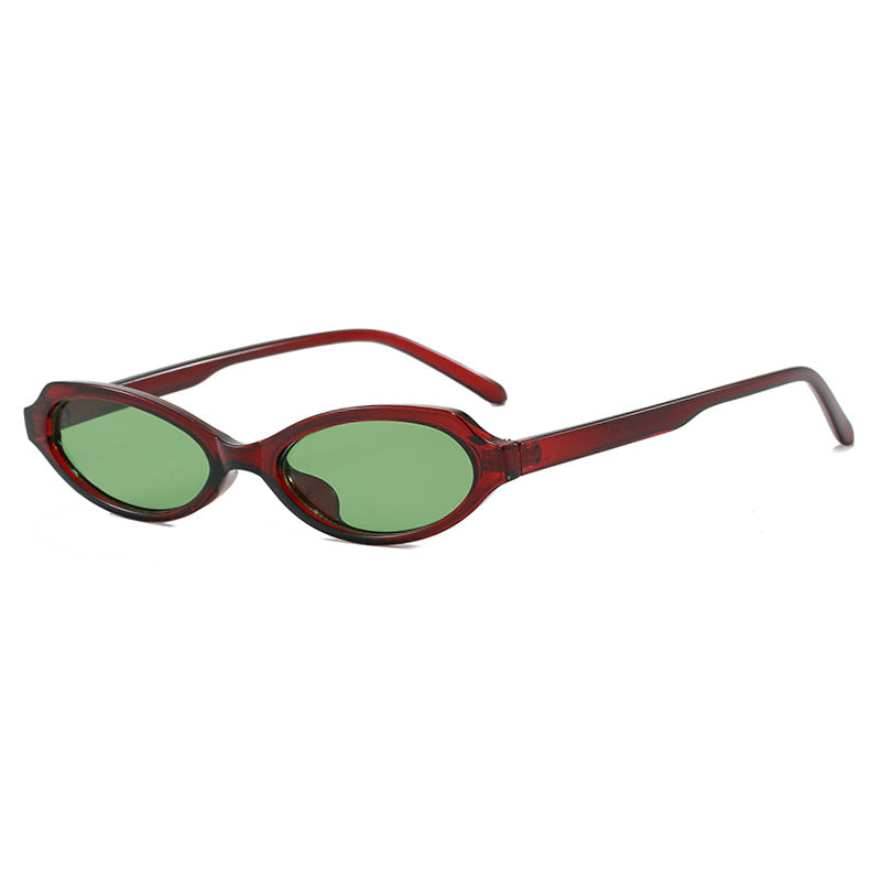 Damen elegante Sonnenbrille im stylischen Ovaldesign Karnz
