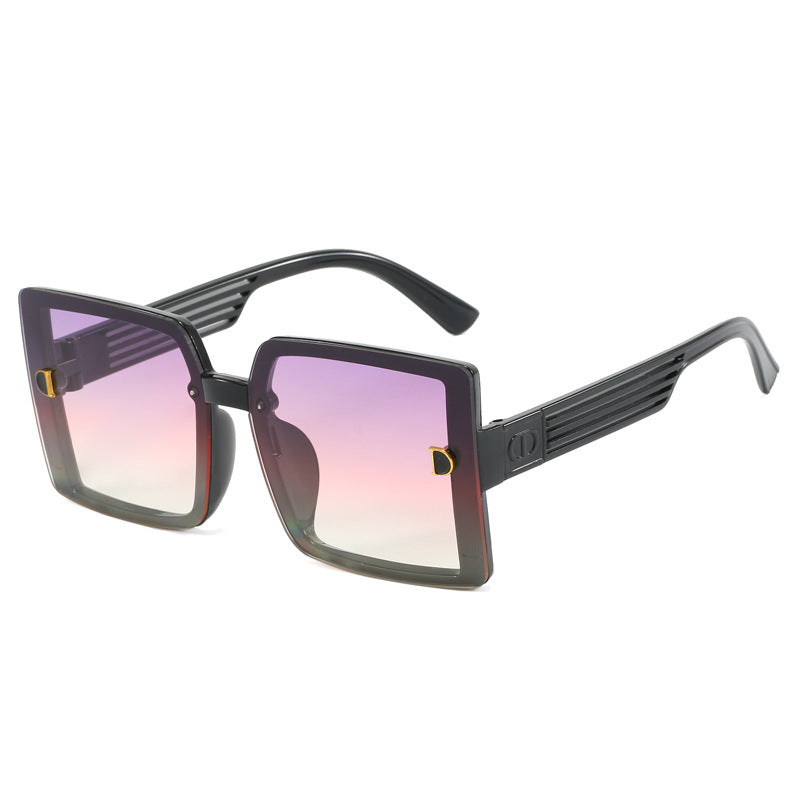 Damen quadratische Sonnenbrille mit ergonomischem Rahmen und UV-Schutz Karnz