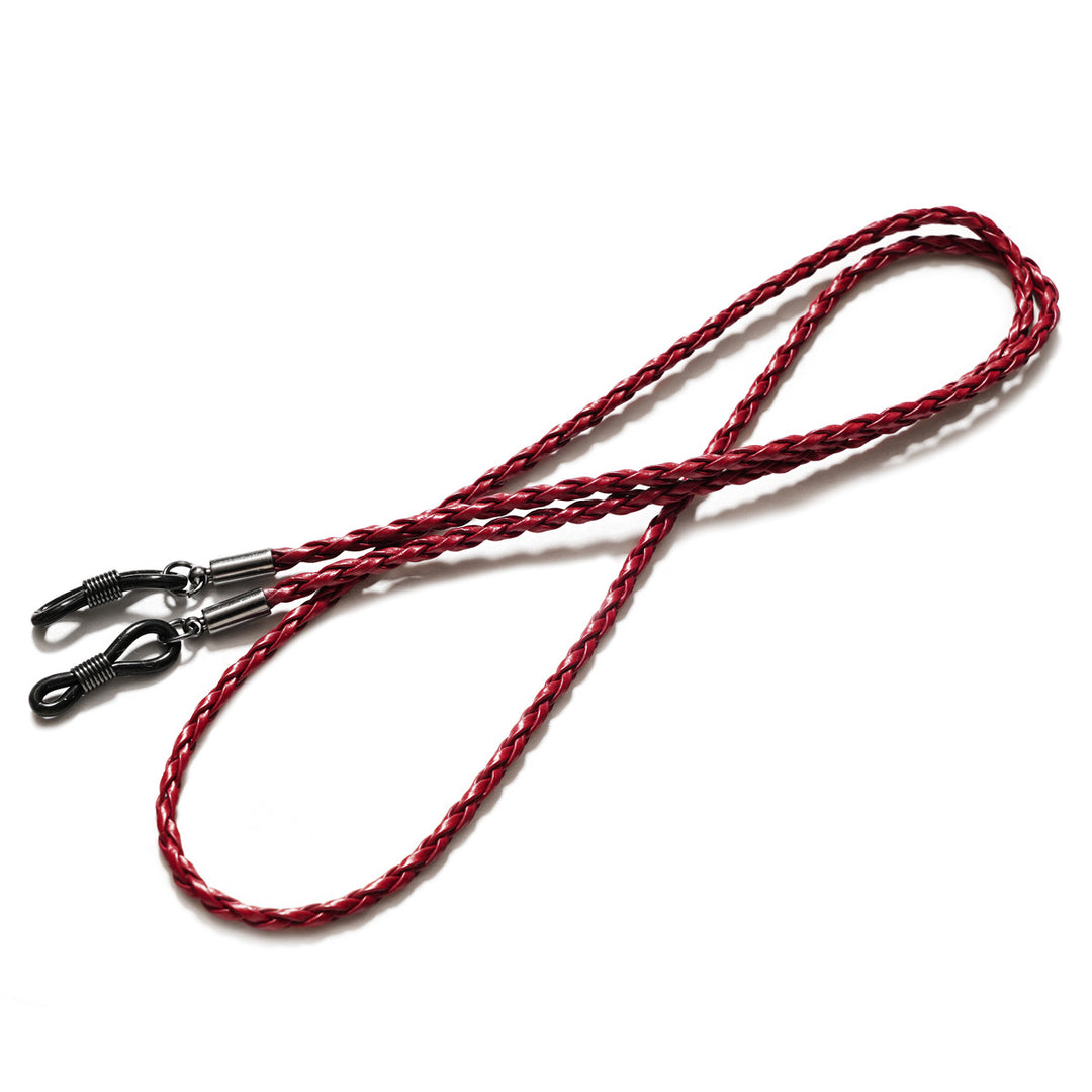 Gestrickte Leder-Brillenhalterungsgurt Karnz
