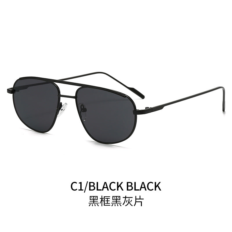 Damen Piloten-Sonnenbrille mit flexibler Passform und UV-Schutz Karnz