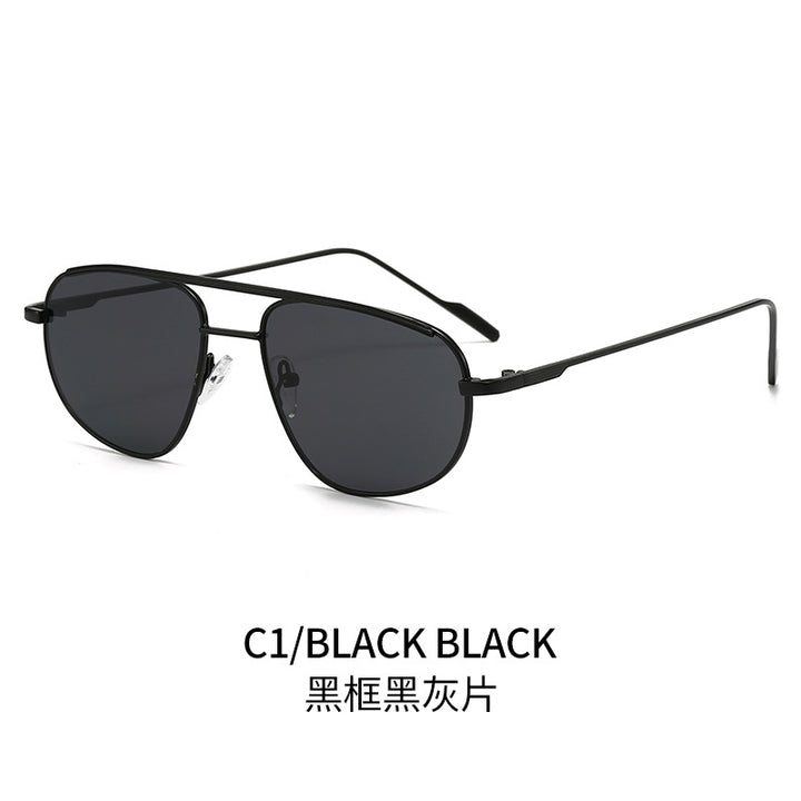 Damen Piloten-Sonnenbrille mit flexibler Passform und UV-Schutz Karnz