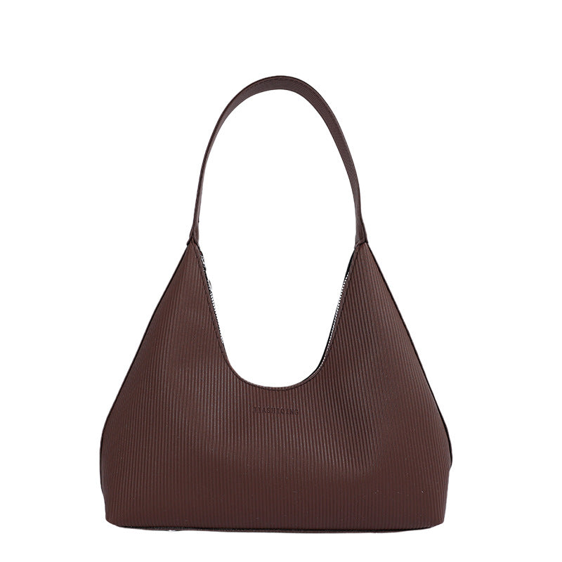 Texturierte Hobo-Schultertasche Karnz