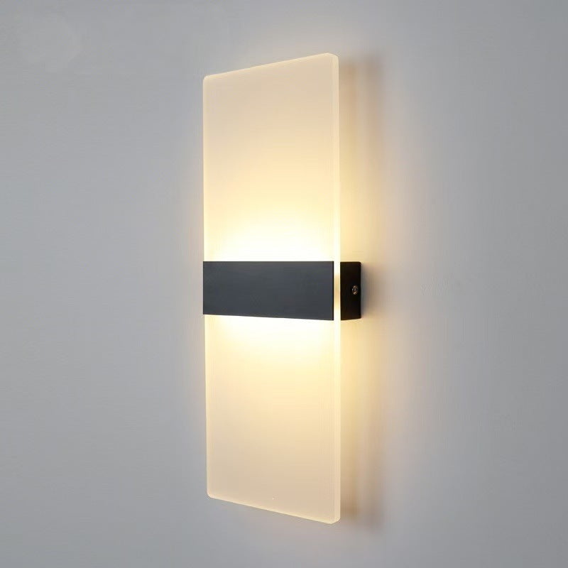 Moderne LED Wandleuchtenfassung