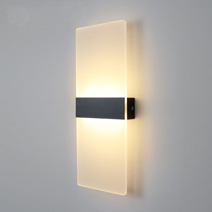 Moderne LED Wandleuchtenfassung