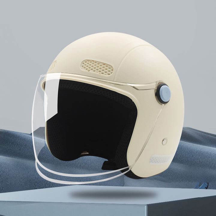 Vintage Motorrad Voll-Face Karnz