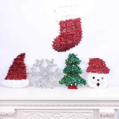Dekorative Schneeflockenfigur