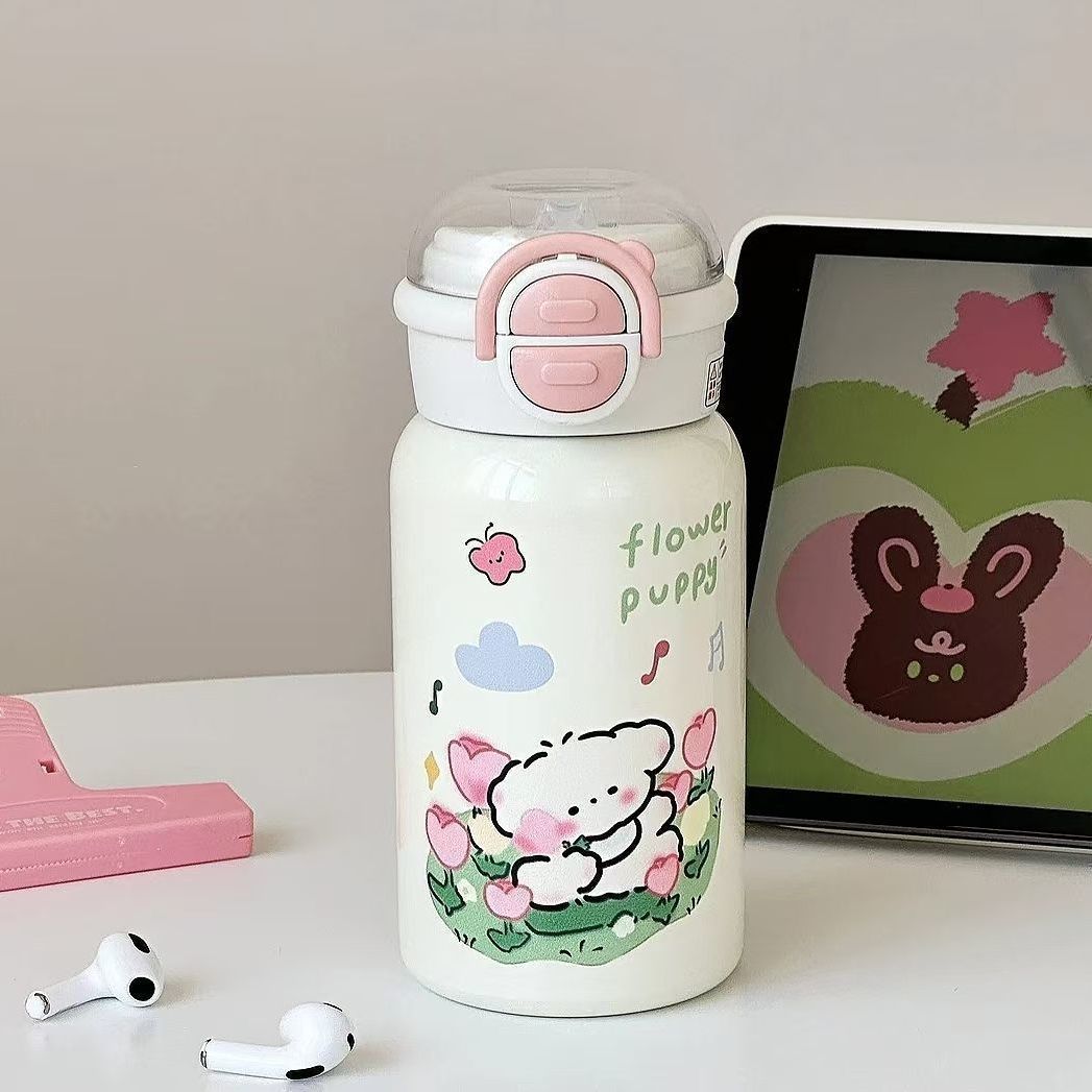 Damen bunte Trinkflasche Karnz