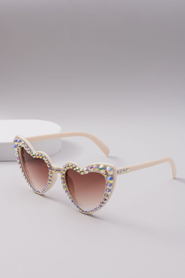 Herzförmige Modesonnenbrille Karnz