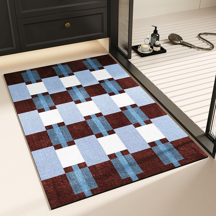 Zeitgenössischer geometrischer Design-Teppich für Zuhause