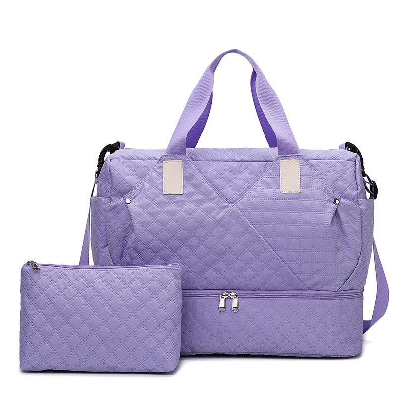Gestepptes Multitasking-Reise-Duffle-Bag Karnz