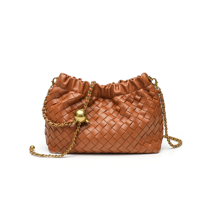 Woven Leather Abendtasche Karnz