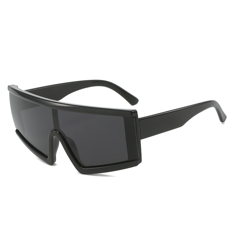 Damen Sportliche Sonnenbrille mit breiter, kratzfester Linse und UV-Schutz Karnz