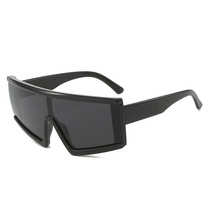Damen Sportliche Sonnenbrille mit breiter, kratzfester Linse und UV-Schutz Karnz