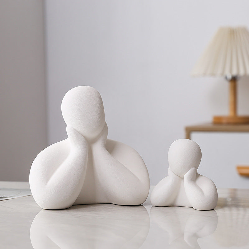 Künstlerische Entspannungsfigur Karnz
