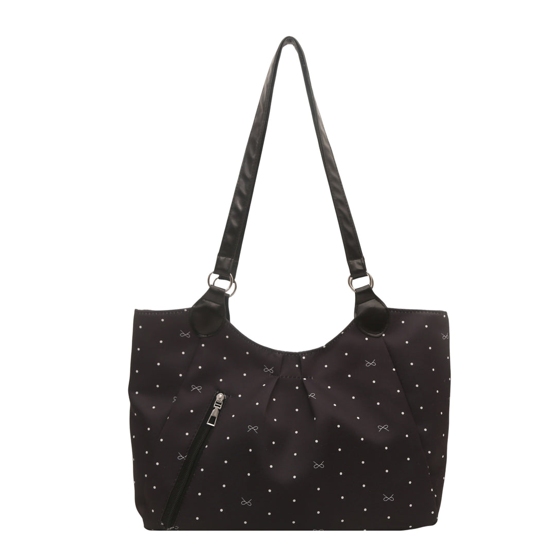 Stilvolle Polka Dot Schulter Tragetasche