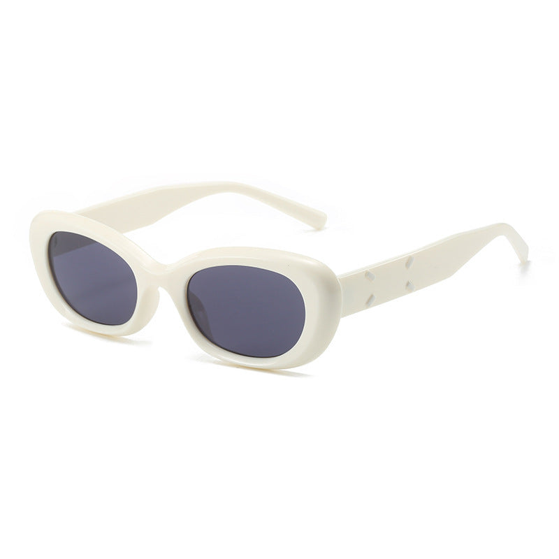 Modebewusste Übergroße Rechteckige Sonnenbrille Karnz