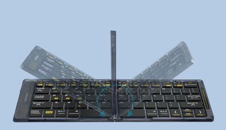 Tragbare zusammenklappbare Bluetooth-Tastatur Karnz