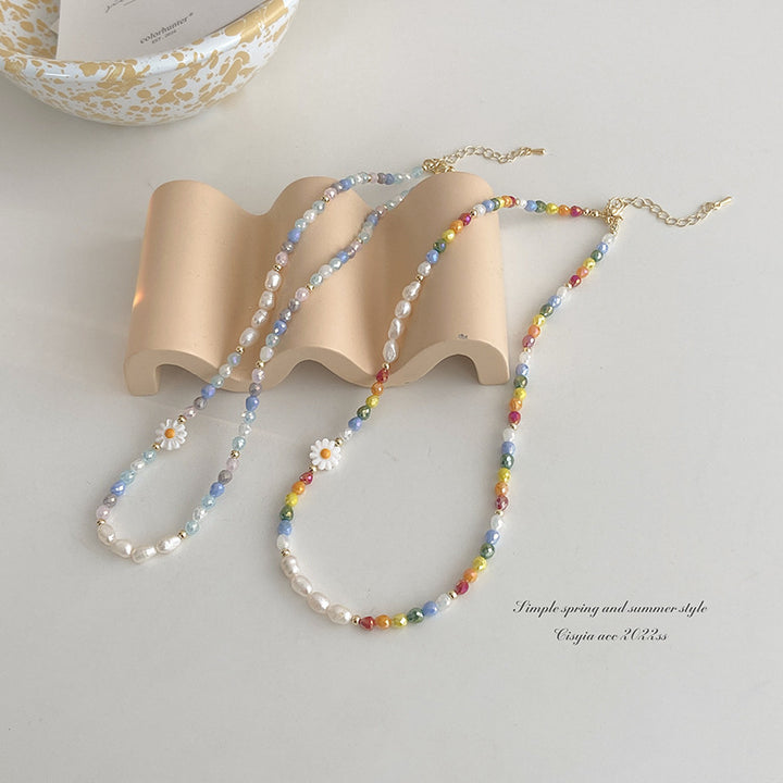 Elegante Perlenkette Karnz