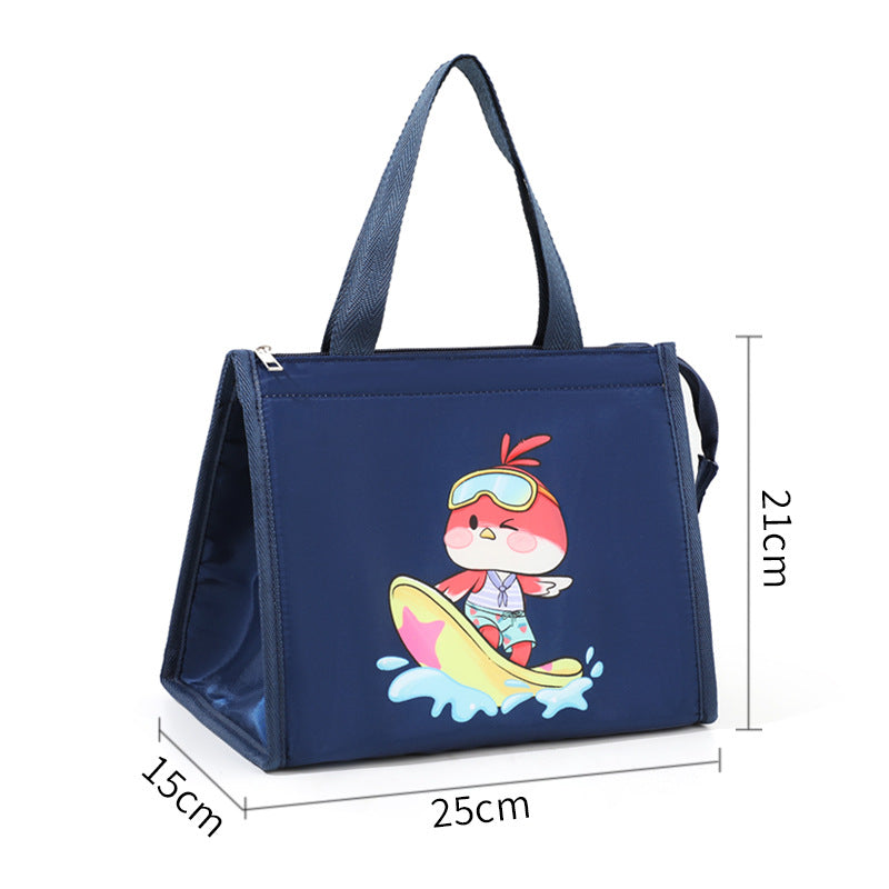 Süße Cartoon-isolierte Lunch Tasche
