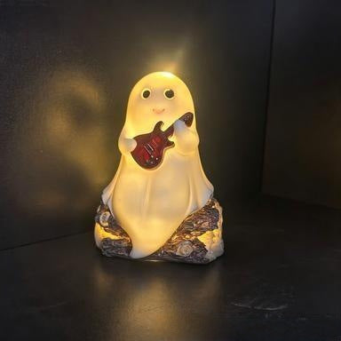 Nachtlicht-Gespenst mit Gitarre Karnz