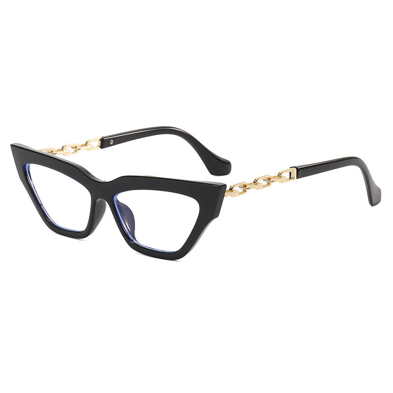 Damen Trendige Sonnenbrille mit exklusiven Kettendetails Karnz