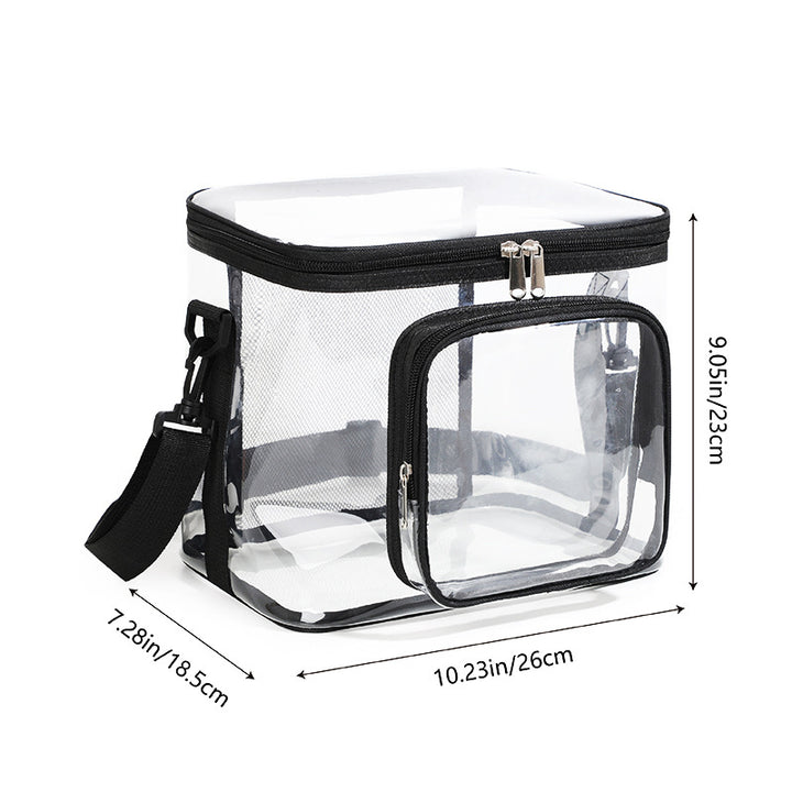 Damen Transparente Schulrucksack Karnz