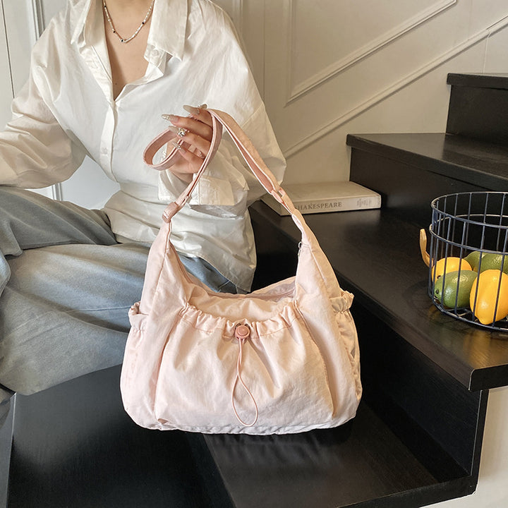 Minimalistische Kordelzug Hobo Tasche