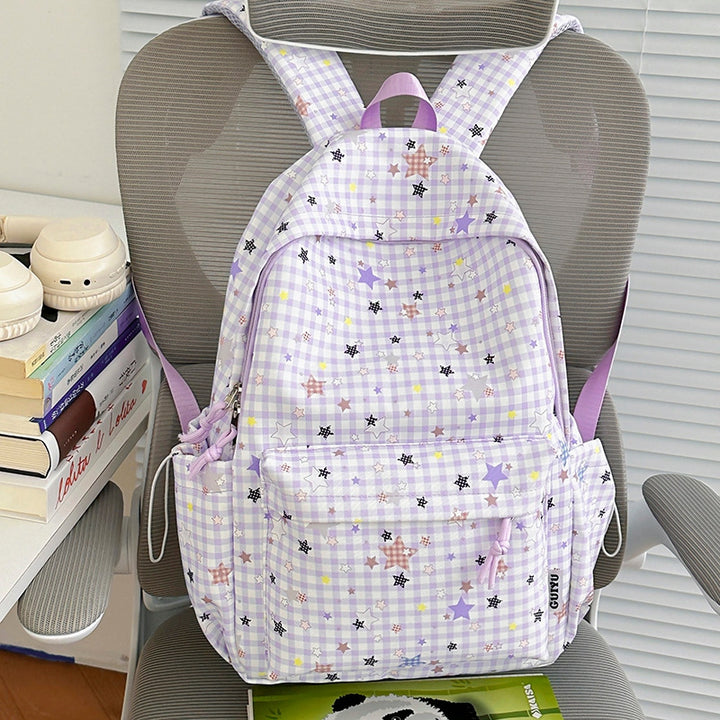 Niedlicher Sternen Druck Rucksack
