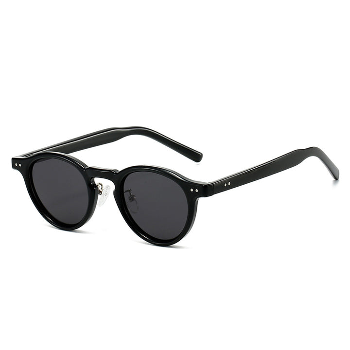 Damen Retro-Rundsonnenbrille Karnz