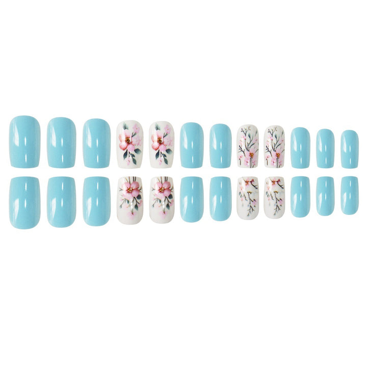 Florale Design Nagelkunst Verlängerungen Karnz