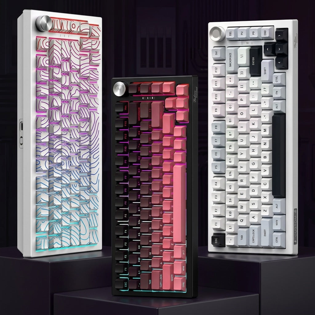 Gaming-Tastatur mit Individuell Anpassbaren Rgb-Hintergrundbeleuchtungen Karnz