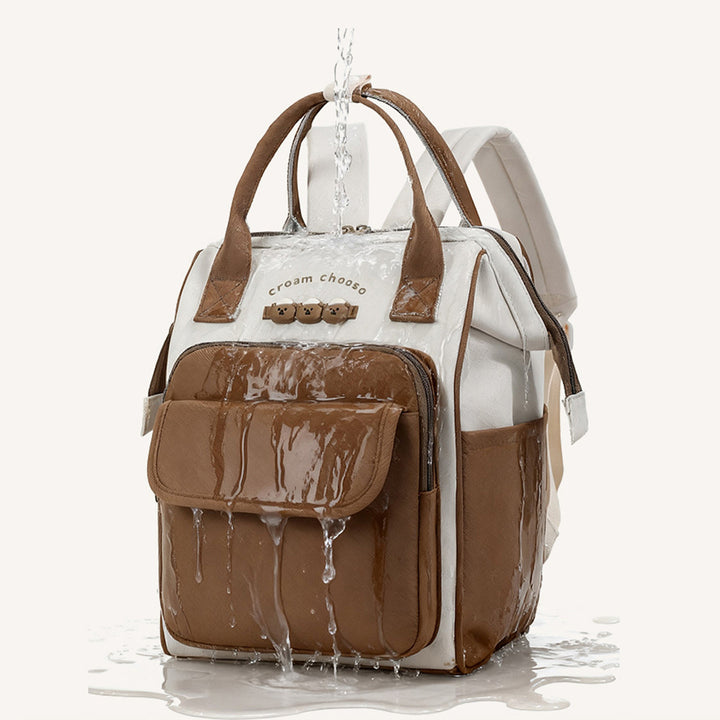 Stylischer Mehrfach-Taschen Rucksack Karnz