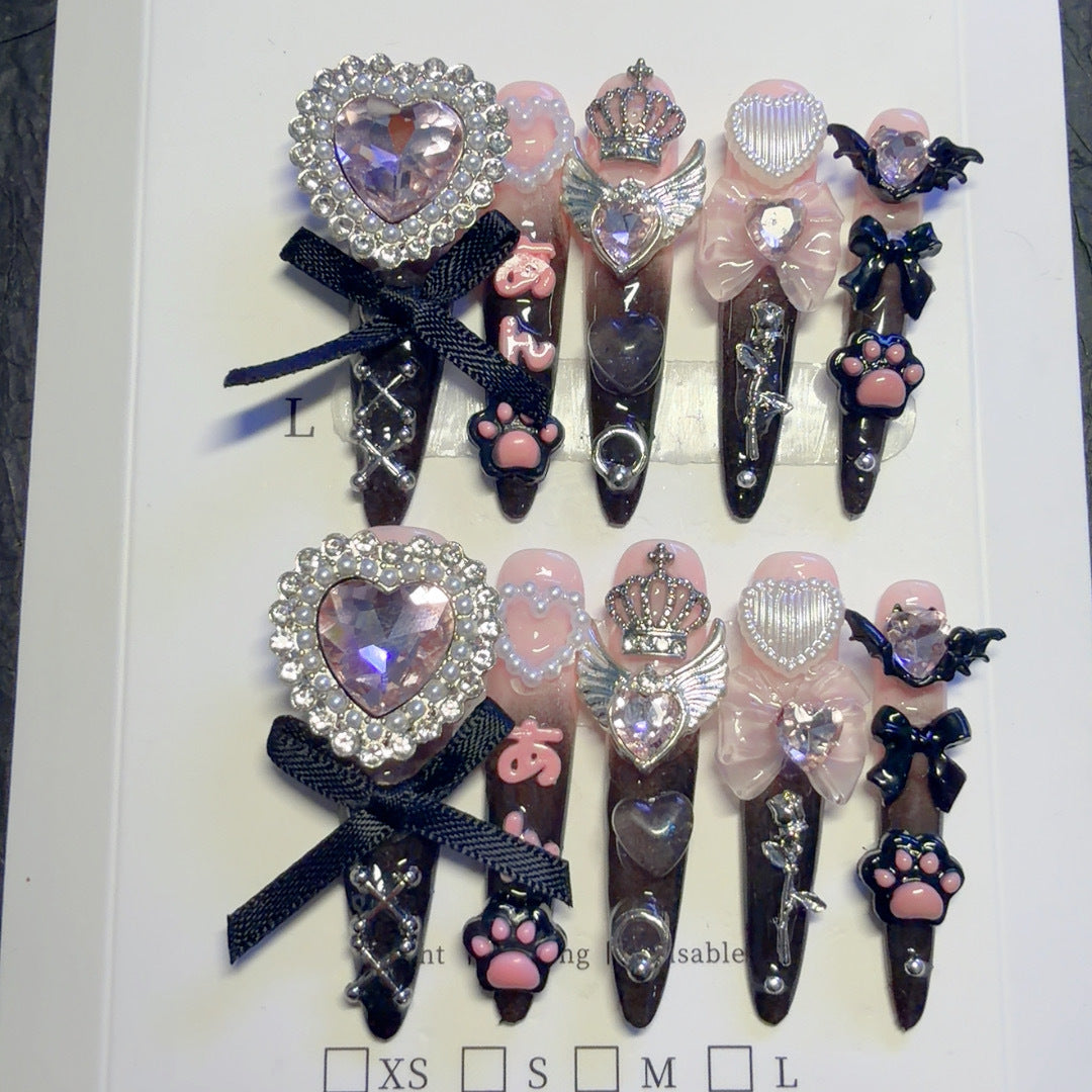 Dekoratives Strass-Haaraccessoire-Set