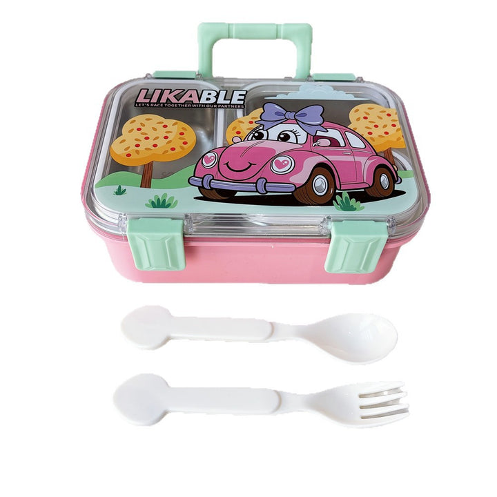 Cartoon-Themen Multi-Abteil Lunchcontainer