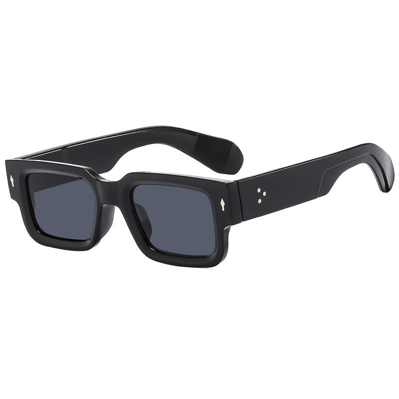 Damen modische quadratische Sonnenbrille mit robustem Rahmen und komfortablem Sitz Karnz