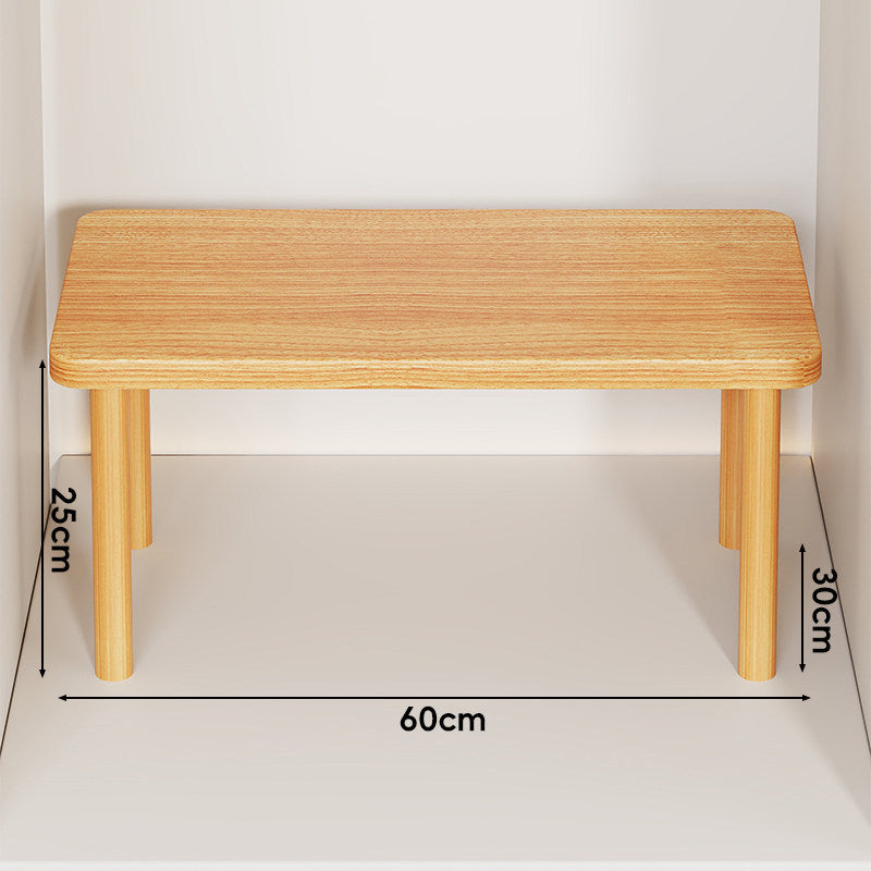Verstellbarer Mehrhöhe Holz Monitorständer und Desktop Regal
