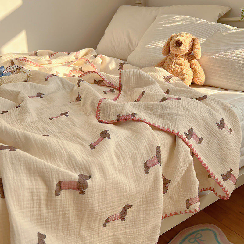 Weiche Musselin Babydecke